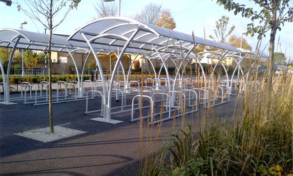  CLS16 (4 Bay) Double-Row Symmetric Cycle Shelter