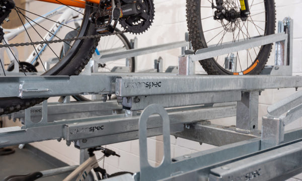Two Tier Gas Assisted Lift & Lower Bike Rack