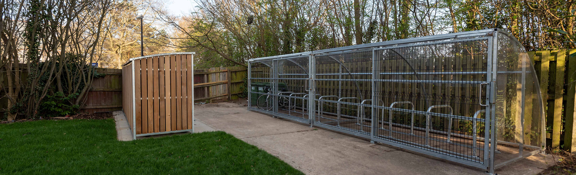 urbanspec CL Semi enclosed bike shelters