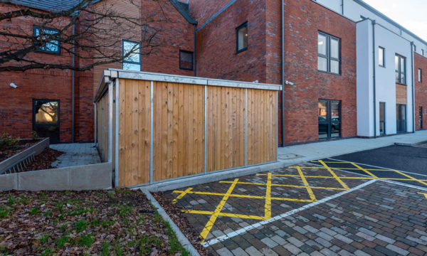 H-Series Combines Bike Store & External Storage Building - The Wilson Health Centre, Cheltenham